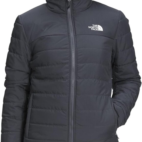 The North Face Mossbud Insulated Reversible Puffer Jacket Size M Packable Plum - Picture 14 of 14